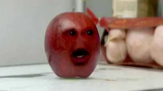 Annoying Orange Death-Knife Attack-First Apple