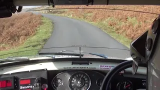 Mull Rally 2019, Mini Cooper S with Clive King and Anton Bird