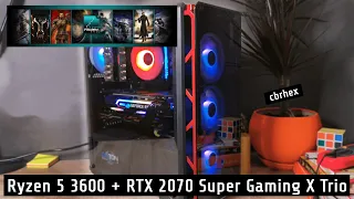 Сборка ПК Ryzen 5 3600 + RTX 2070 Super Gaming X Trio