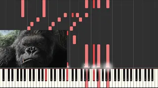 King Kong  (Synthesia) [Piano Tutorial]