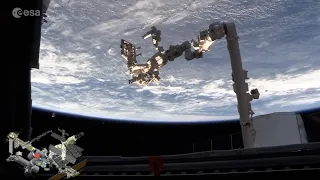 La Estación Espacial evita restos de prueba antisatélite rusa