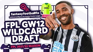 WILDCARD DRAFT TEAM REVEAL | GAMEWEEK 12 | Fantasy Premier League 2021/22