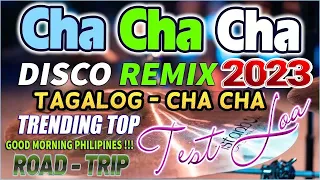 2 HOUR NONSTOP TAGALOG DISCO CHA CHA MEDLEY 2022 || TOP TRENDING RELAX CHA CHA VIBES 2022 💛