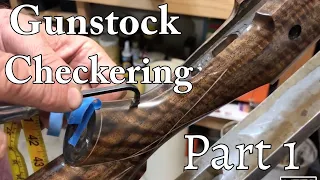Gunstock Checkering Part 1 - The Layout