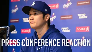 Shohei Ohtani press conference reaction: What's next for Dodgers star?