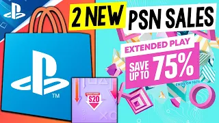 2 NEW PSN SALES Live Now! Extended Play + Games Under $20 PSN Sales Cheap PS4/PS5 DEALS (PSN Deals)