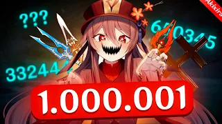 Сделал 1.000.001 урона, в РАЗНЫХ сборках на ХУ ТАО | Genshin impact