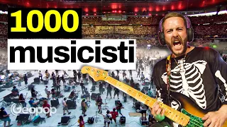 Immaginate una rock band di 1000 musicisti sul palco: ecco come funziona un concerto Rockin'1000