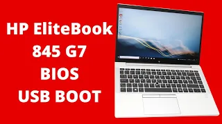 How To Enable USB Boot On HP EliteBook 845 G7 | WINDOWS 10/11