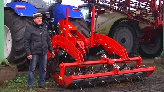 Глибокорихлювач ГРУ-2,5 ФРАНК, трактор New Holland - проблеми що вирішує пристрій