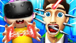 Evil Baby Does FORBIDDEN EXPERIMENTS On PARENTS (Baby Hands VR Funny Gameplay)
