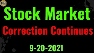 Stock market sell off as the short trades work.  Gap down in stocks wipes out a month of gains.