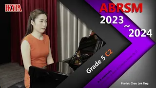【HKYPA】ABRSM Piano2023 - 2024｜Grade 5 C2｜Scherzo by D. B. Kabalevsky｜Chau Lok Ting