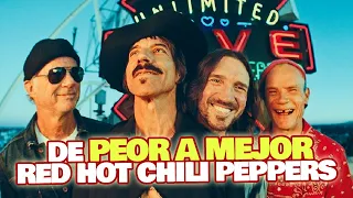 Ranking de PEOR a MEJOR discos de RED HOT CHILI PEPPERS