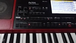 Tes sound Arabic KORG PA700 RD, limited edition