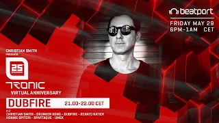 Dubfire @ Tronic 25th Virtual Anniversary | Beatport