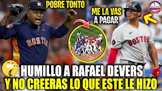 Este LANZADOR HUMILLÓ y PERREÓ a RAFAEL DEVERS ENFURECIÓ Y ESTO HIZO PARA CERRARLE LA BOCA | MLB