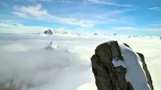 Nuages à l'aiguille du midi