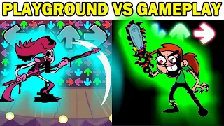 FNF Character Test | Gameplay VS Playground | FNF Mods | VS Spinel Mordecai Vicky