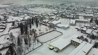 зима, читинская область, с. Красный Чикой мороз