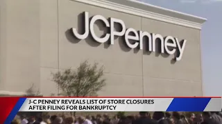 JC Penney closing shops