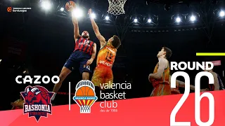 Hommes leads Baskonia past Valencia! | Round 26, Highlights | Turkish Airlines EuroLeague