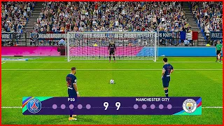 PSG vs Manchester City | UEFA Champions League | Penalty Shootout | Gameplay PC - Pes 2021