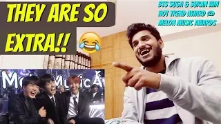 BTS SUGA & SURAN Win Hot Trend Award @ Melon Music Awards REACTION [THEY ARE SO EXTRA]