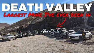 Death Valley - Exploring the LARGEST mine I've ever been in