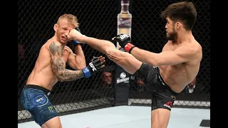 UFC Fighters react to Henry Cejudo Knocking out T.J. Dillashaw in the First Round on ESPN+