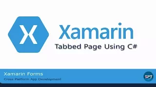 Tabbed Page Using C#-Xamarin Forms in Hindi