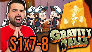 CLONE FIGHT! Gravity Falls Episode 7-8 REACTION! DOUBLE DIPPER & IRRATIONAL TREASURE