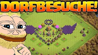 DIE BESTEN DORFBESUCHE DER WELT! 😊😉 Clash of Clans * CoC