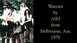 Warrant/ASH/1970/Melbourne, Australia