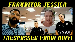 Frauditor Jessica AKA Honey Boo Boo Trespassed From DMV!
