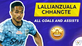 ISL 2022-23 All Goals & Assists: Lallianzuala Chhangte | Best Indian Footballer in #ISL?