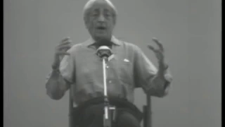 J. Krishnamurti - Saanen 1976 - Public Talk 2 - Observation and fear