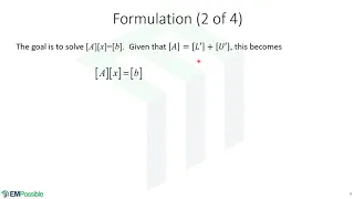 Lecture -- Gauss-Seidel Method