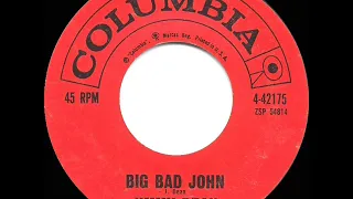 1961 HITS ARCHIVE: Big Bad John - Jimmy Dean (a #1 record)