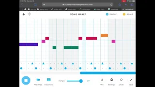 Chrome Music Lab- Song Maker- Despacito by Luis Fonsi feat. Justin Bieber