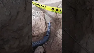 How to easily clear rocks out of pvc pipe