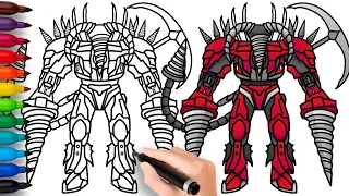 HOW TO DRAW UPGRADED TITAN DRILLMAN | Skibidi Toilet Multiverse - Easy Step by Step Drawing