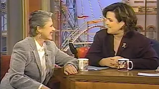 Linda Lavin interview on The Rosie O'Donnell Show--1996