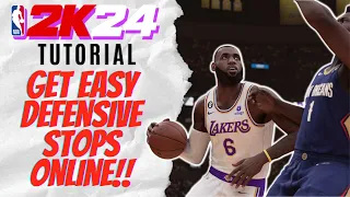 These ON BALL DEFENSE tips will turn you into a LOCKDOWN DEFENDER in NBA 2K24 ONLINE!