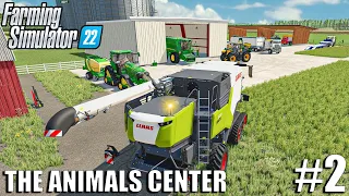 New Equipment and Making FIRST Profit | Animals Center | Timelapse #2 | Farming Simulator 22