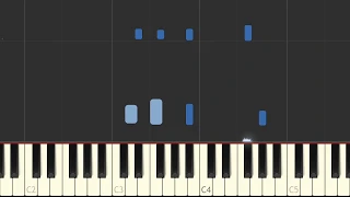 She - Charles Aznavour - Elvis Costello - Easy Piano Tutorial Synthesia