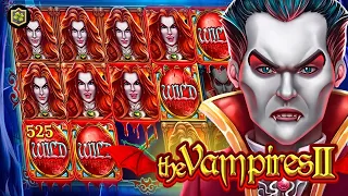 The Vampire 2. Выпала топовая бонуска словили Х2000.