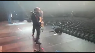 Hammer To Fall During Soundcheck at The SSE Arena In Belfast