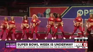 Super Bowl week is underway
