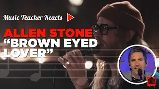 Music Teacher Reacts to Allen Stone "Brown Eyed Lover" | Music Shed #1